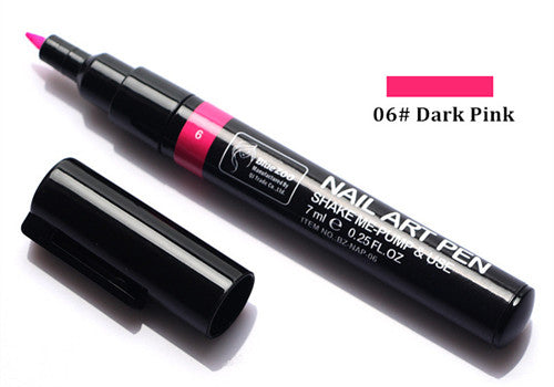 Stylo Nail Art 16 couleurs